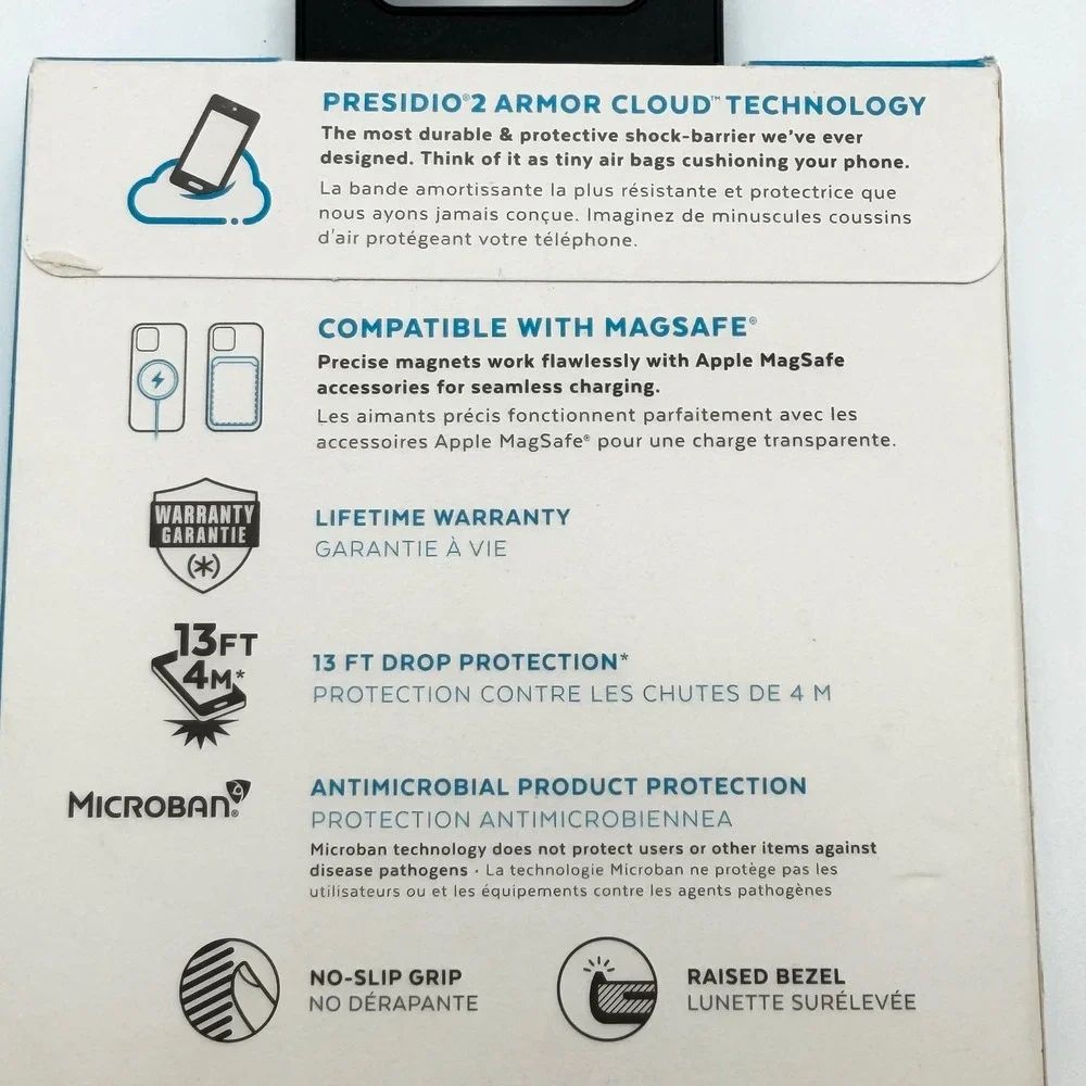 Speck Phone Case iPhone 13 Pro 6.1‎ MagSafe Presidio2 Grip